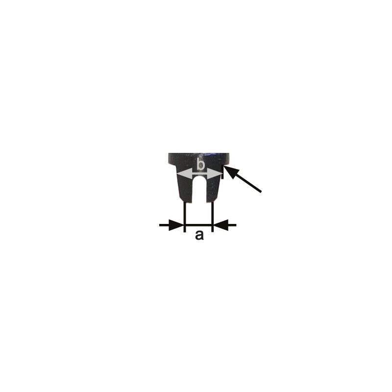 GEDORE Verstellbares Spreizwerkzeug mit Keil Nummer 1, 2, 4 und 5 - KL-0104-21 KB