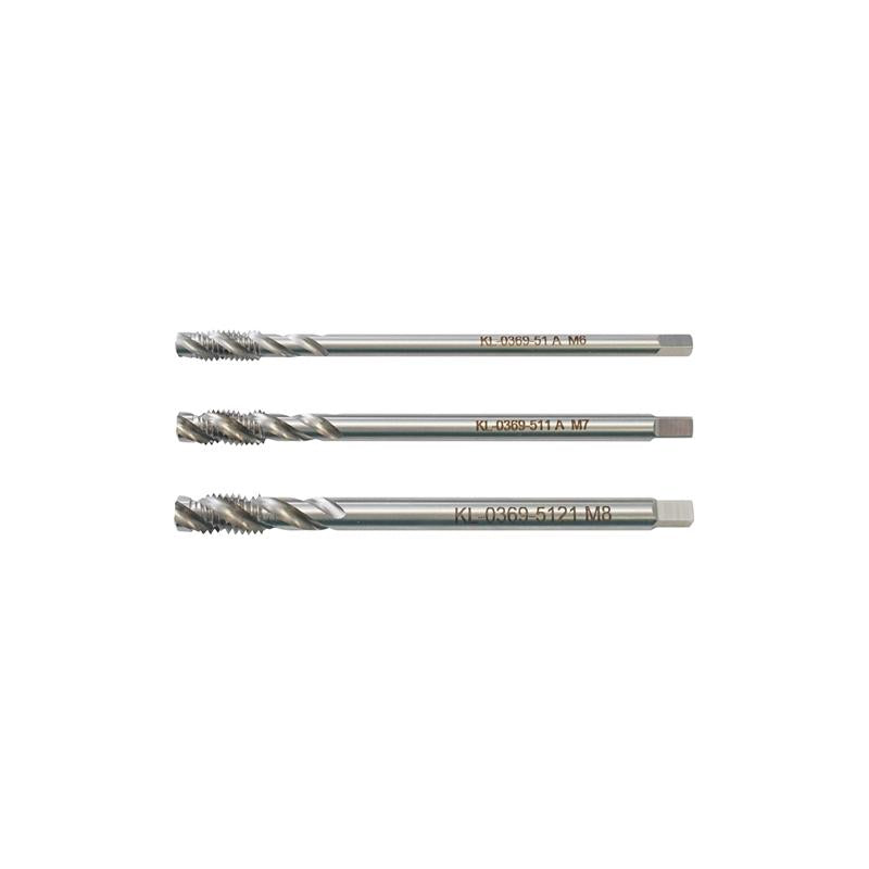 GEDORE Gewindebohrer Set für M6 bis M8 - KL-0369-512