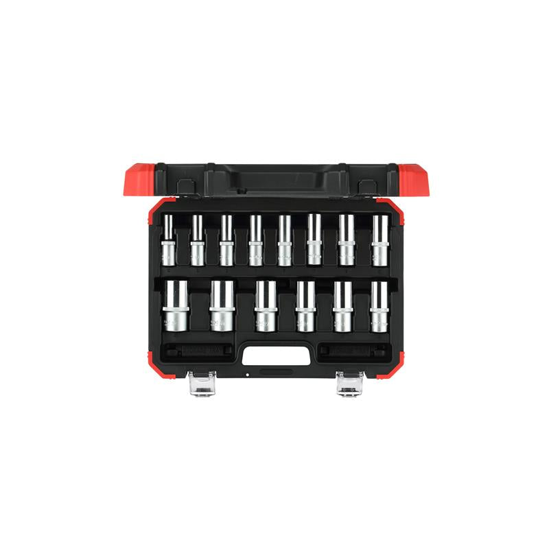 GEDORE Steckschlüssel-Satz 1/2 Zoll 6-Kant 10-32 Millimeter 14-teilig - R61003114