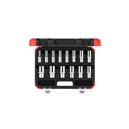 GEDORE Steckschlüssel-Satz 1/2 Zoll 6-Kant 10-32 Millimeter 14-teilig - R61003114