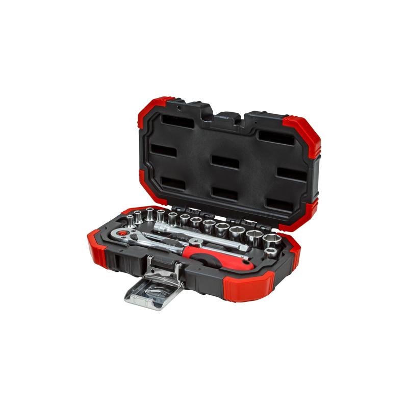 GEDORE Steckschlüssel-Satz 1/4 Zoll 4-13 Millimeter 16-teilig - R49003016
