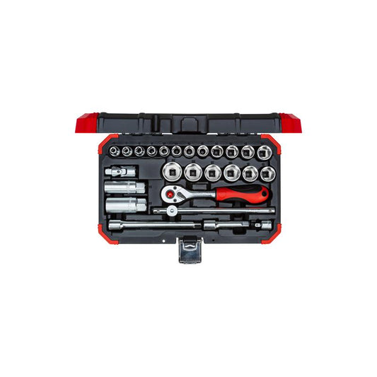 GEDORE Steckschlüssel-Satz 3/8 Zoll 6-24 Millimeter 26-teilig - R59003026