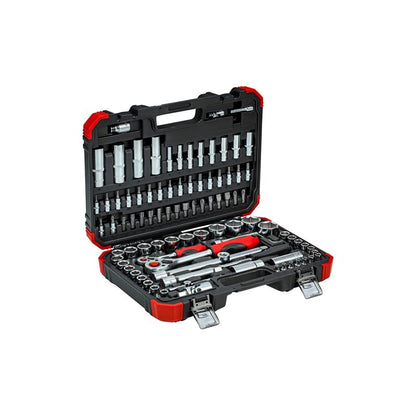 GEDORE Steckschlüssel-Satz 1/4 Zoll und 1/2 Zoll 94-teilig - R46003094
