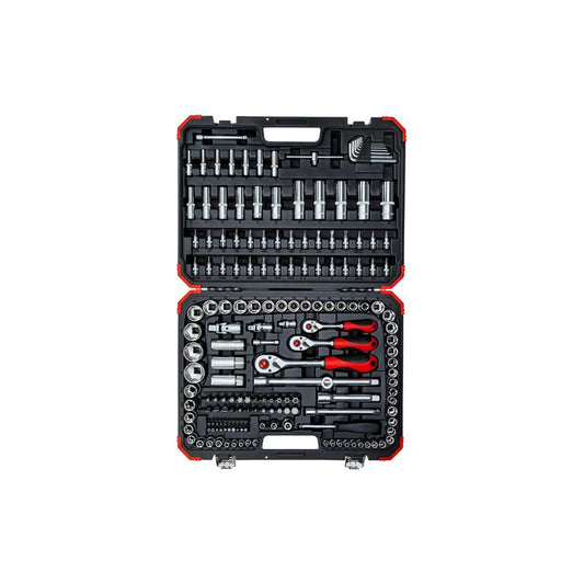 GEDORE Steckschlüssel-Satz mit 1/4 Zoll, 3/8 Zoll und 1/2 Zoll, 172-teilig - R45603172