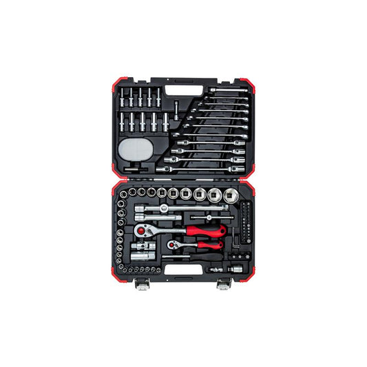 GEDORE Steckschlüssel-Satz 1/4 Zoll und 1/2 Zoll 92-teilig - R46003092