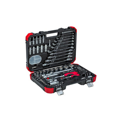 GEDORE Steckschlüssel-Satz 1/4 Zoll und 1/2 Zoll 92-teilig - R46003092