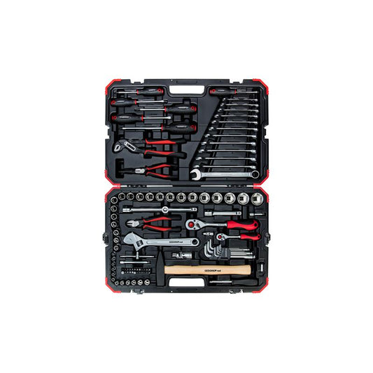 GEDORE Steckschlüssel-Satz 1/4 Zoll und 1/2 Zoll 4 mm bis 32 mm 100-teilig - R46003100