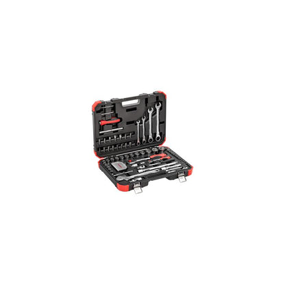 GEDORE Steckschlüssel-Satz 1/4 Zoll und 1/2 Zoll 97-teilig - R46003097