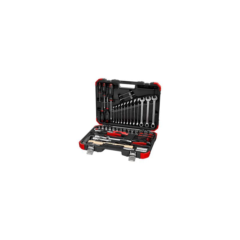 GEDORE Steckschlüssel Satz 1/2 Zoll 61-teilig für Auto Universal-R69003061
