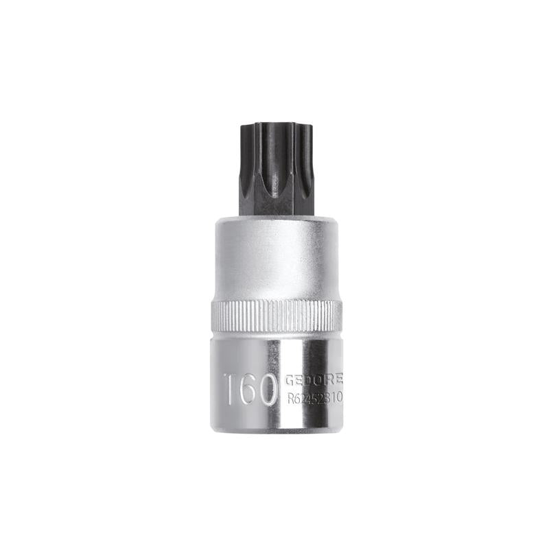 GEDORE Schraubendrehereinsatz 1/2 Zoll Torx T30 Länge 55 Millimeter - R62451610