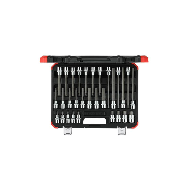 GEDORE Schraubendrehereinsätze 1/2 Zoll Sechskant 30-teilig - R68003030