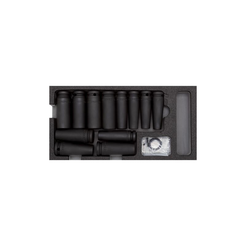 GEDORE Kraftschrauber 1/2" 2/6 Check-Tool-Modul 14-teilig R22150012