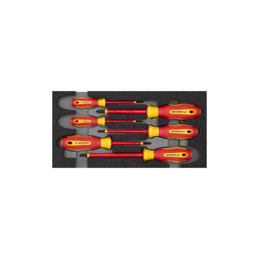 GEDORE VDE-Schraubendreher-Satz 2/6 Check-Tool-Modul 6-teilig R22150016