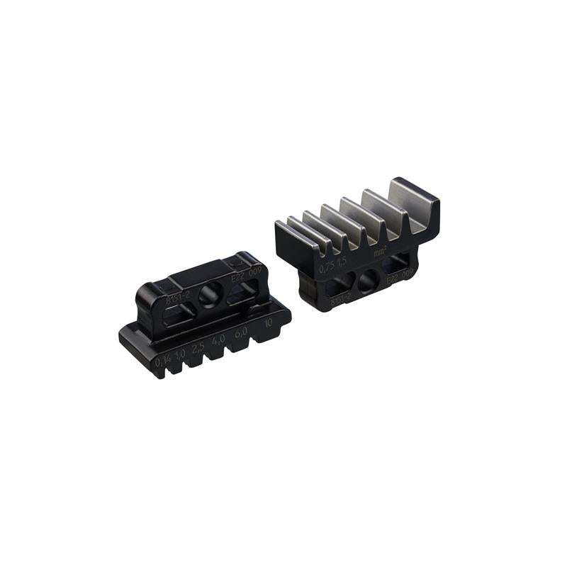 GEDORE Crimpeinsatz-Set für Aderendhülsen ohne und mit Isolierkragen 8151-2