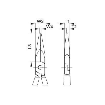 GEDORE Mechanikerzange gerade 200 Millimeter tauchisoliert 8136-200 TC