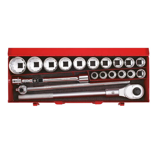 Sonic Stecknusssatz 3/4" 12-kant 20-teilig - 402001