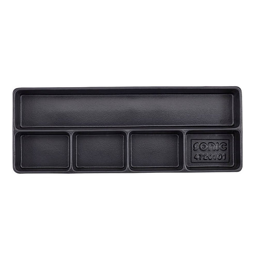 Sonic MSS Leere Hartschale zur Aufbewahrung 5 Fächer (145x370x48mm)