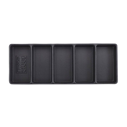 Sonic MSS Leere Hartschale zur Aufbewahrung 5 Fächer (145x370x48mm)