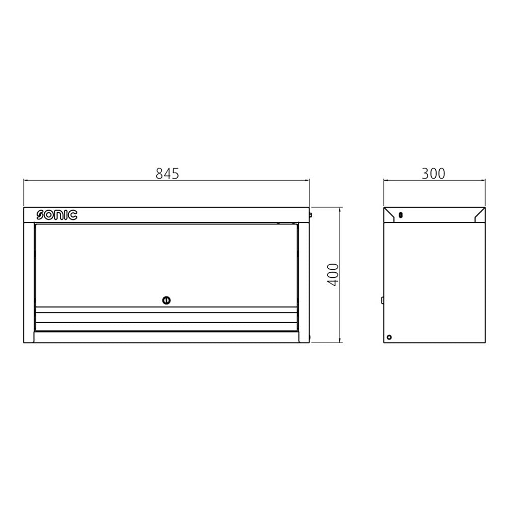 Sonic MSS 845mm Hängeschrank