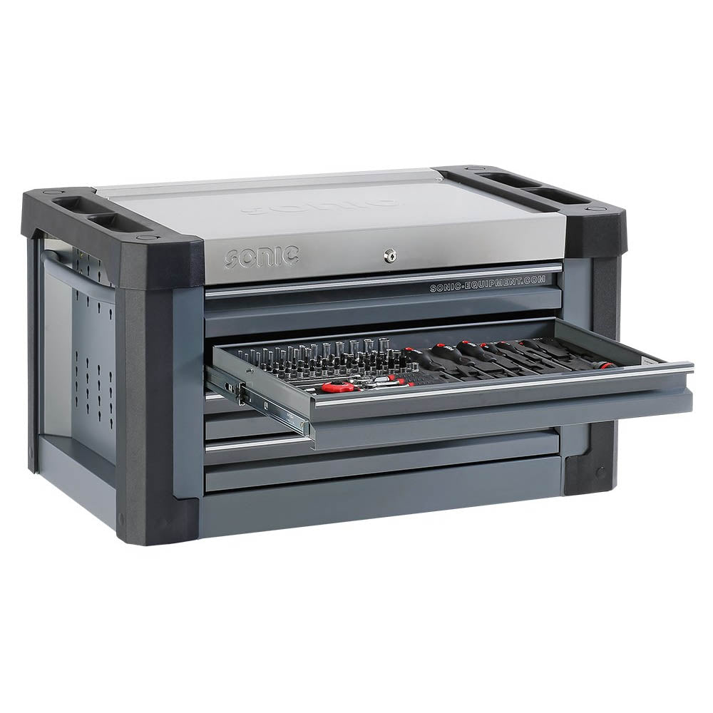 Sonic Aufsatzbox leer mit Griff (859 x 464 x 532 mm)
