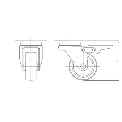 Sonic MSS Rollensatz für MSS 26" 47451, 4-teilig