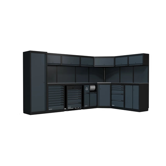 Sonic NEXT MSS Schrankwand mit Edelstahlarbeitsplatte hoch 5026mm - 4930714