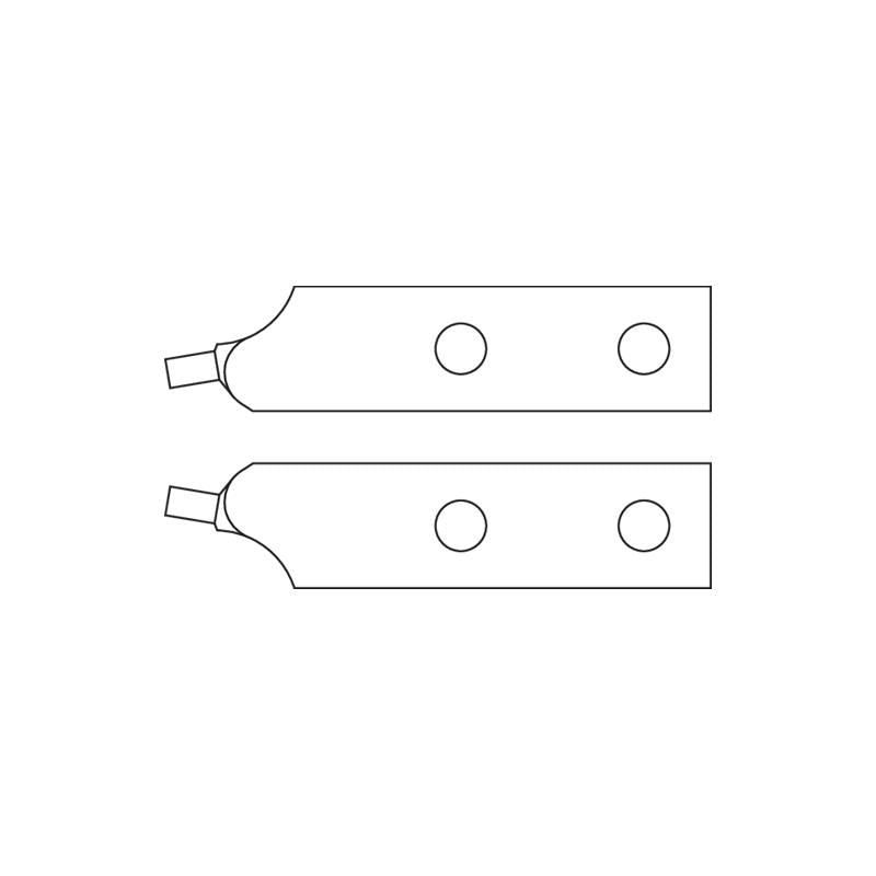 GEDORE Ersatzspitzen-Paar gewinkelt Durchmesser 3,5 mm E-8000 J 51-