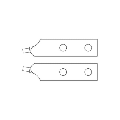 GEDORE Ersatzspitzen-Paar gewinkelt Durchmesser 3,5 mm E-8000 J 51-