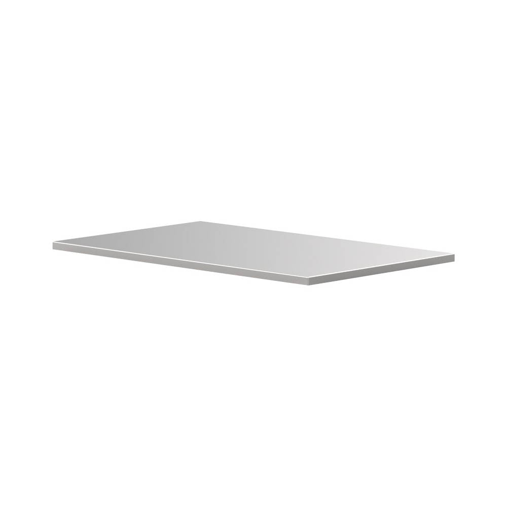 Sonic MSS+ Edelstahlarbeitsplatte, fahrbarer Schrank (870x530x20mm)