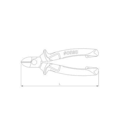 Sonic Zangensatz 3-teilig - 600322