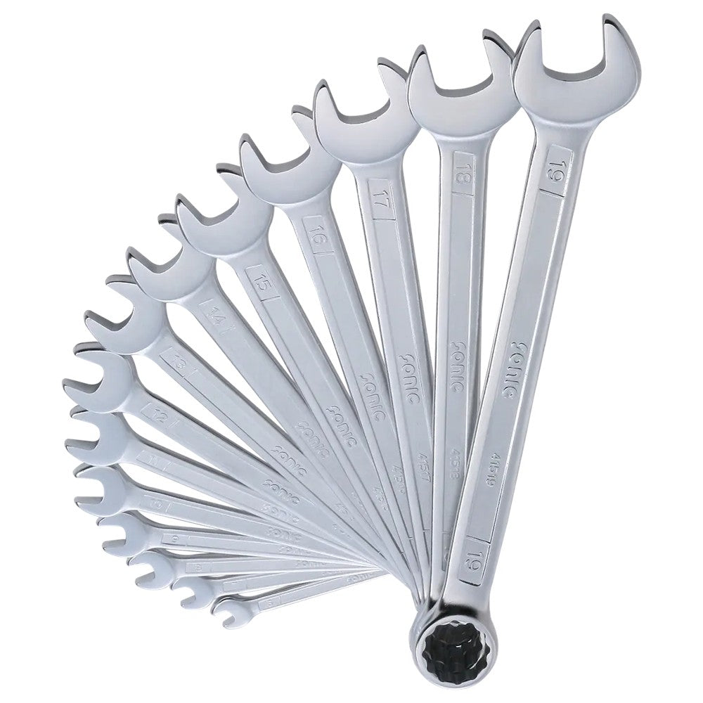 Sonic Ring-Gabelschlüssel-Satz in einer Tasche 14-teilig - 601401