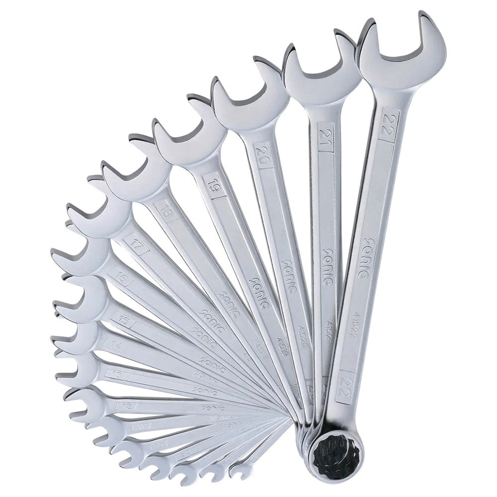 Sonic Ring-Gabelschlüssel-Satz in einer Tasche 17-teilig - 601702
