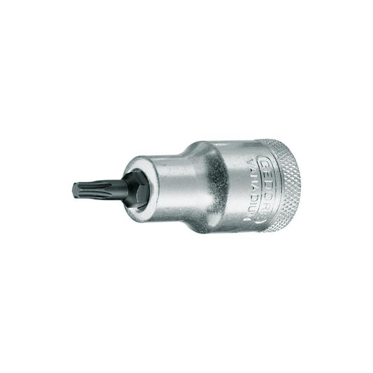GEDORE Schraubendrehereinsatz mit 1/2 Zoll, Torx T20, ITX 19, T20 - 123456