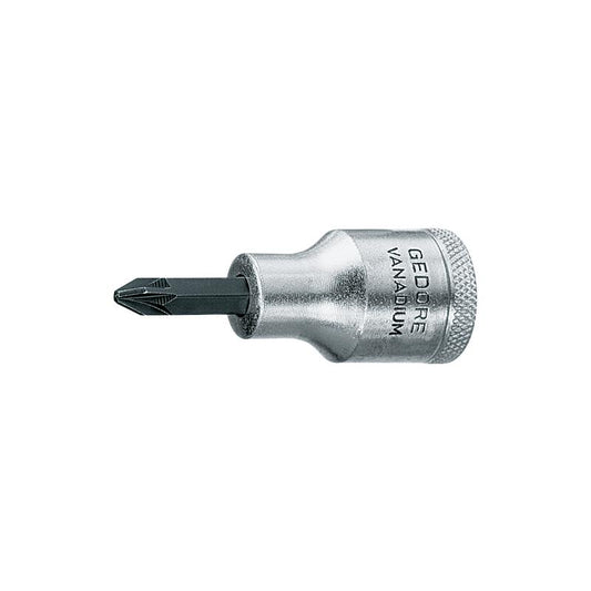 GEDORE Schraubendrehereinsatz Sechseck 1/2 Zoll Kreuzschlitz PZ 3 IKS 19 PZD 3 - 123456