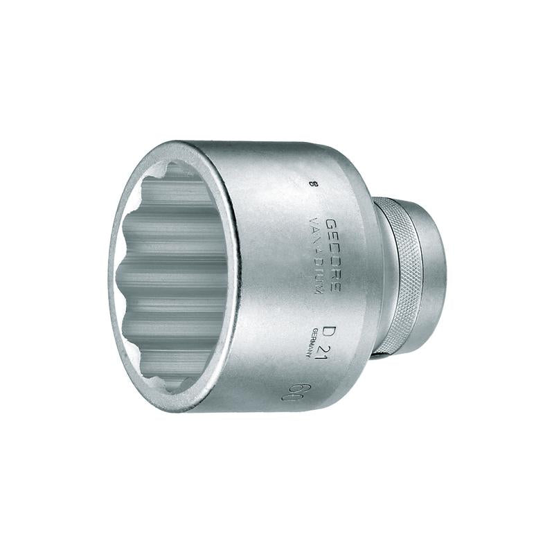 GEDORE Steckschlüsseleinsatz 1 Zoll 12-Kant 2,1/4 Zoll D 21 2,1/4 AF - D21 2.1/4AF