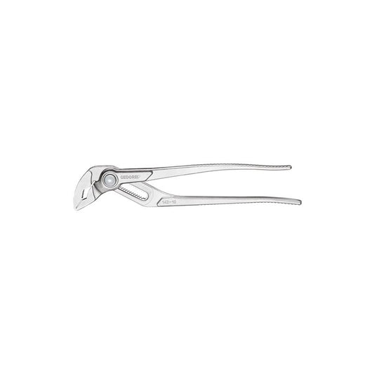 GEDORE Universalzange 25 cm, 15-fach verstellbar, geriffelt, verchromt - 142 10 C