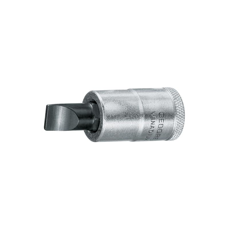 GEDORE Schraubendrehereinsatz 12,7 mm Schlitz 10 x 1,6 mm IS 19 - 10X1,6