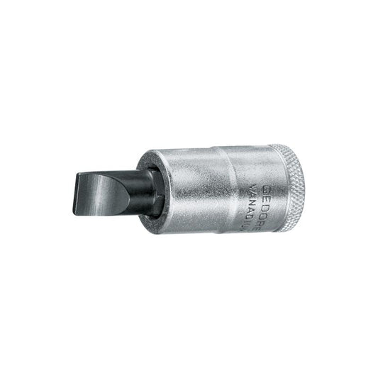 GEDORE Schraubendrehereinsatz 12,7 mm Schlitz 10 x 1,6 mm IS 19 - 10X1,6