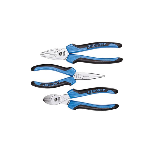 GEDORE Zangensatz KNIPEX Seitschaubeißzange 3K 3-teilig S 8003 JC - KBN 8003 JC