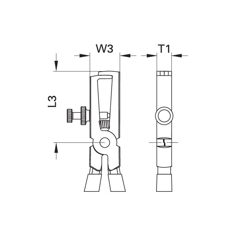 GEDORE Abisolierzange mit 160 Millimeter 2-Komponenten-Griff 8098-160 JC