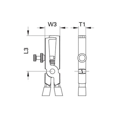 GEDORE Abisolierzange mit 160 Millimeter 2-Komponenten-Griff 8098-160 JC