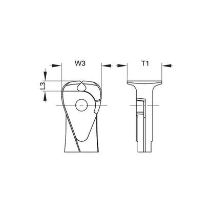 GEDORE Kraft-Vornschneider 160 Millimeter tauchisoliert - 8367-160 TL
