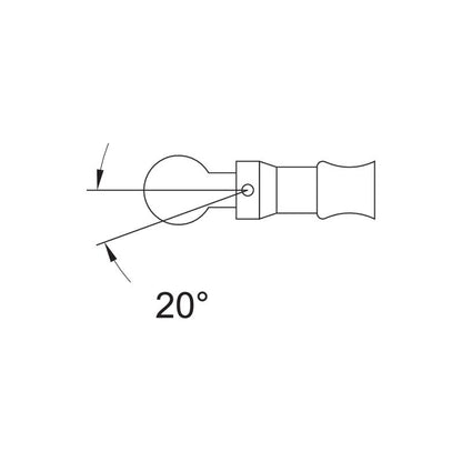 GEDORE Knick-Drehmomentschlüssel TBN KNICKER Drehmoment 2-10 Newtonmeter TBN 10 G - 123456