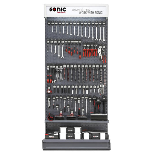 Sonic Ausstellungswand 1 Meter 94-teilig nur Werkzeuge - 709404