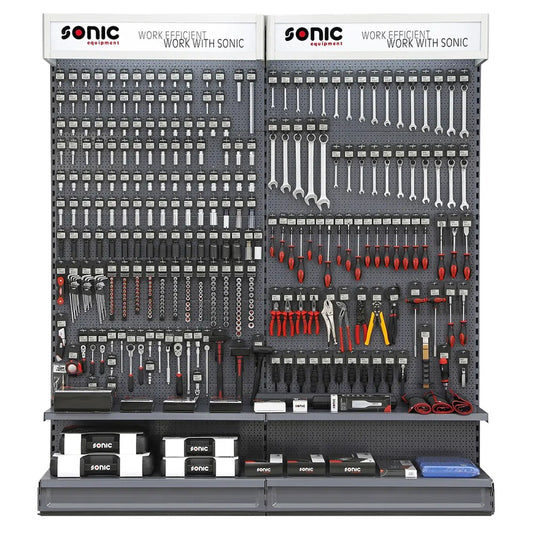 Sonic Ausstellungswand 2m 247-teilig nur Werkzeuge - 724704