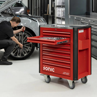 Sonic NEXT S9 Werkstattwagen rot 429-teilig - 742995