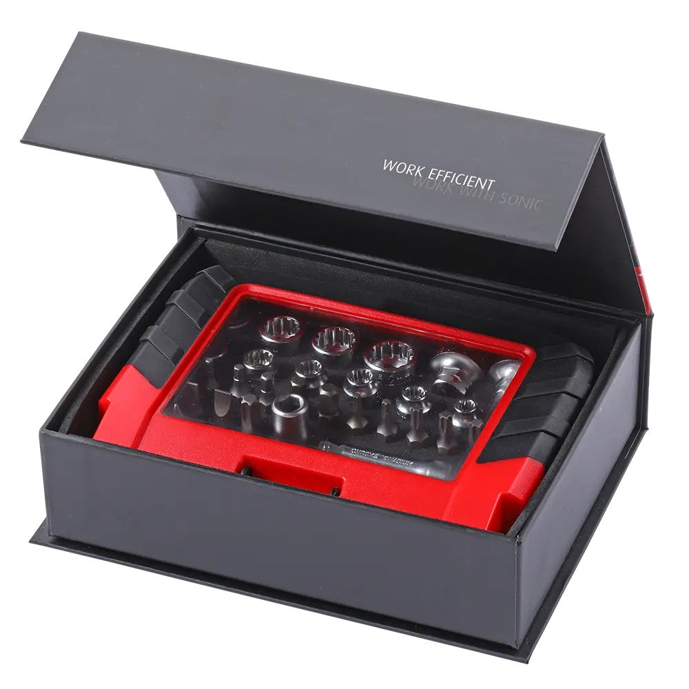 Sonic Stecknuss- und Bitsatz 1/4" 36-teilig - 75214