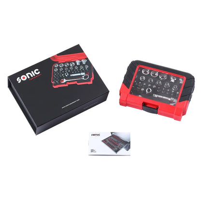 Sonic Stecknuss- und Bitsatz 1/4" 36-teilig - 75214