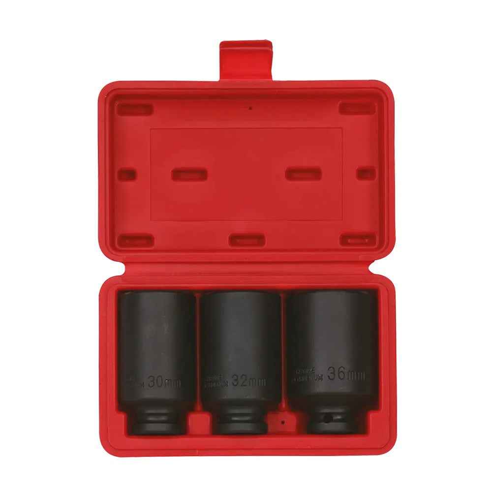 Sonic Kraft-Stecknusssatz 1/2 Zoll 12-kant 3-tlg. - 807001