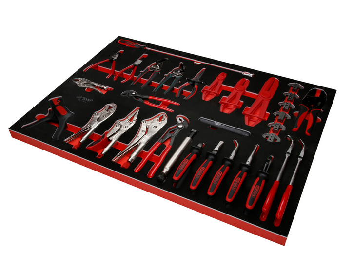 KS Tools Performanceplus Werkstattwagen-Satz P45 mit 950 Werkzeugen für 13 Schubladen